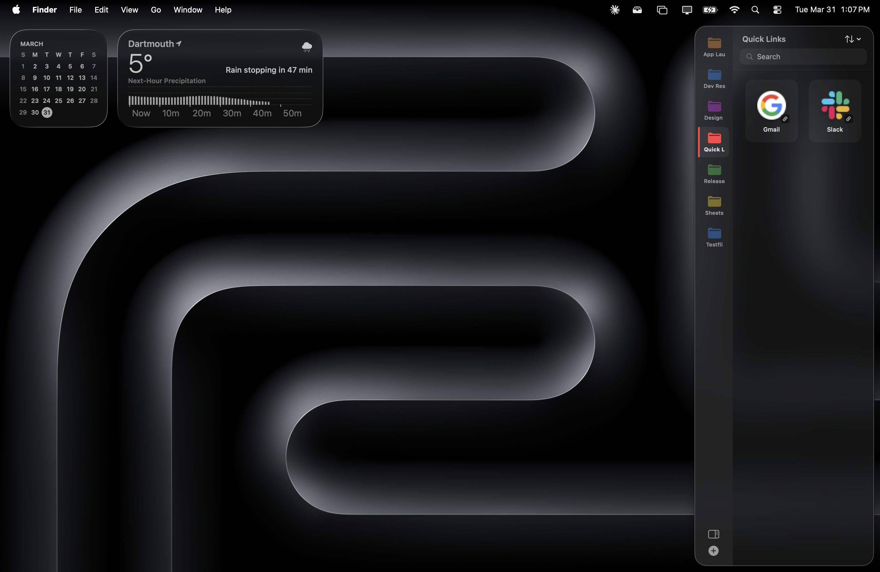 Sideshelf Screenshot